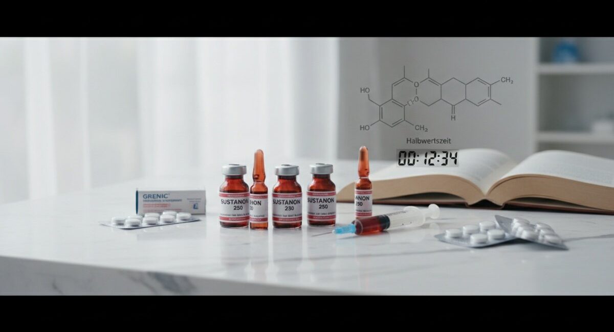 Sustanon 250 – Testosteron-Mix Wirkung, Halbwertszeit und Anwendung